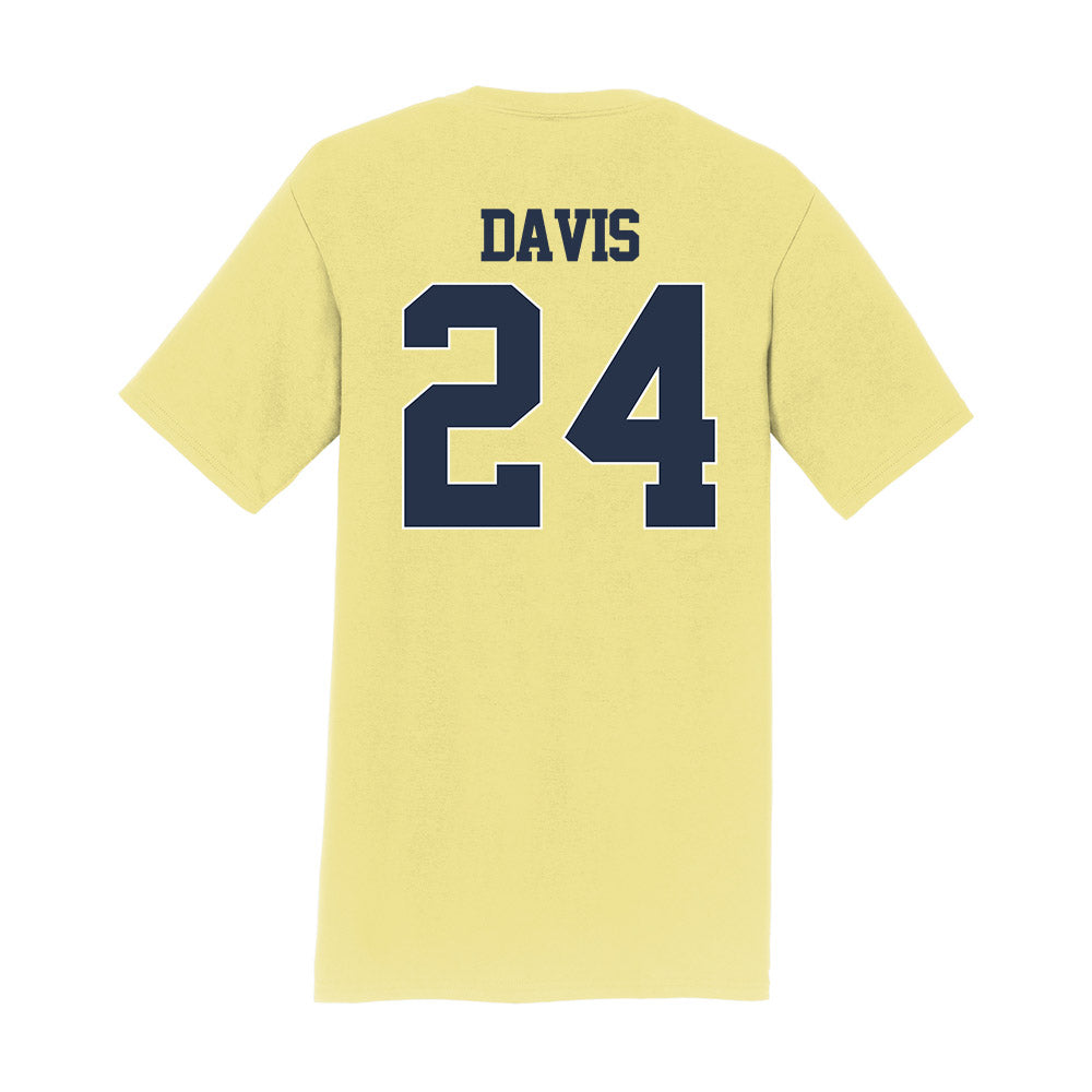 Georgia Tech - NCAA Football : Trenton Davis - Classic Shersey T-Shirt-1