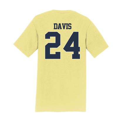 Georgia Tech - NCAA Football : Trenton Davis - Classic Shersey T-Shirt-1