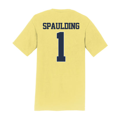Georgia Tech - NCAA Football : Cayman Spaulding - Classic Shersey T-Shirt-1