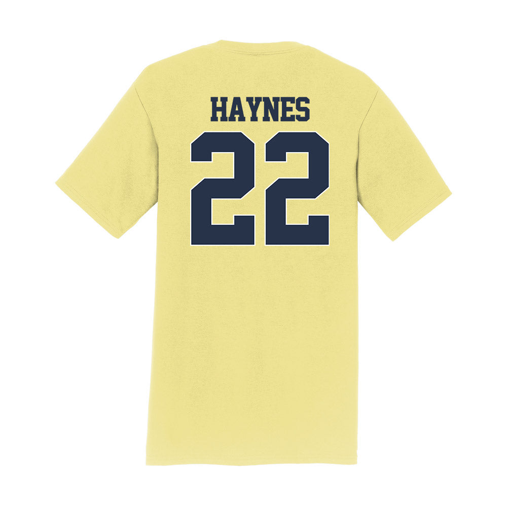 Georgia Tech - NCAA Football : Justice Haynes - Classic Shersey T-Shirt-1