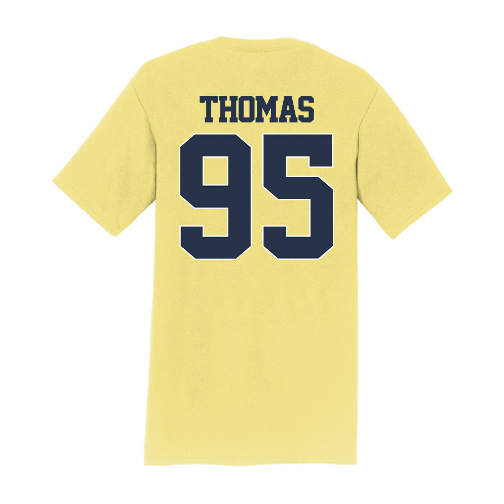 Georgia Tech - NCAA Football : Tawfiq Thomas - Classic Shersey T-Shirt-1