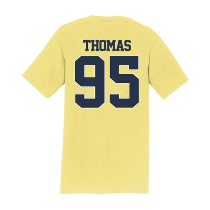 Georgia Tech - NCAA Football : Tawfiq Thomas - Classic Shersey T-Shirt-1