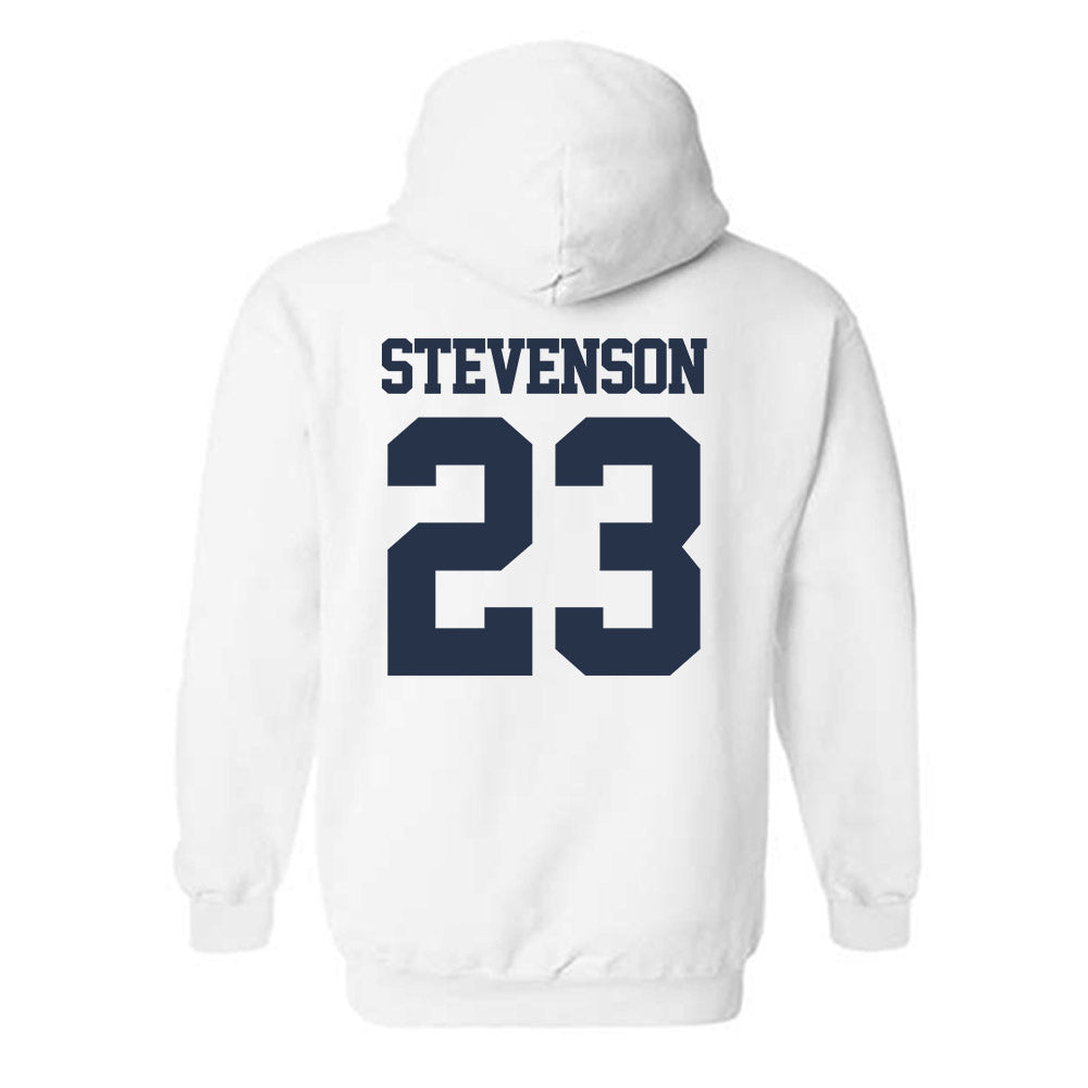 Georgia Tech - NCAA Football : Traeviss Stevenson - Classic Fashion Shersey Hooded Sweatshirt-1
