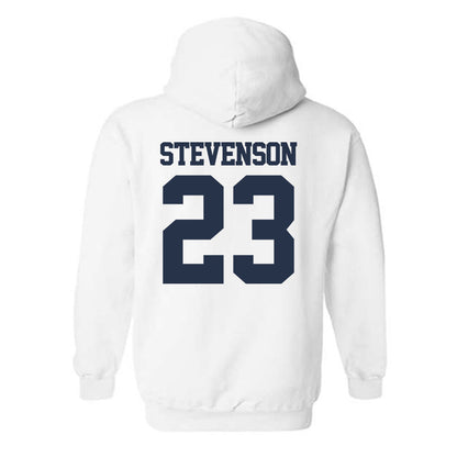 Georgia Tech - NCAA Football : Traeviss Stevenson - Classic Fashion Shersey Hooded Sweatshirt-1
