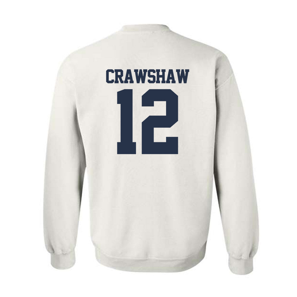 Georgia Tech - NCAA Women's Basketball : Jada Crawshaw - Classic Fashion Shersey Crewneck Sweatshirt-1