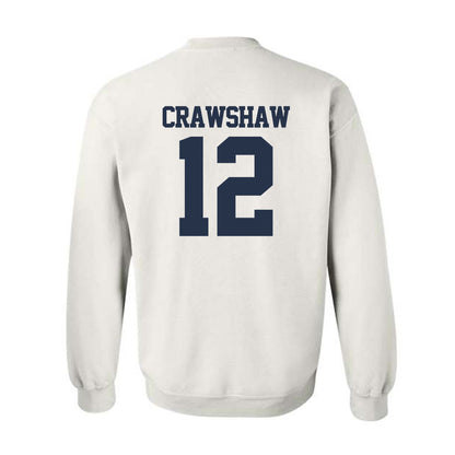 Georgia Tech - NCAA Women's Basketball : Jada Crawshaw - Classic Fashion Shersey Crewneck Sweatshirt-1