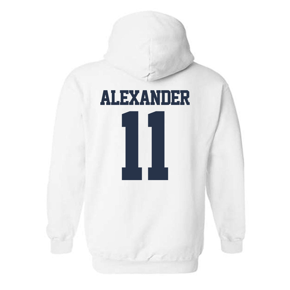 Georgia Tech - NCAA Football : Chad Alexander - Classic Fashion Shersey Hooded Sweatshirt-1
