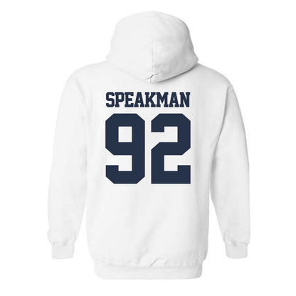 Georgia Tech - NCAA Football : Christian Speakman - Classic Fashion Shersey Hooded Sweatshirt-1