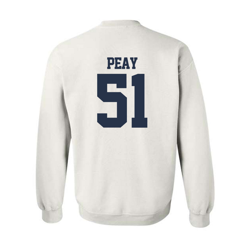 Georgia Tech - NCAA Football : Kevin Peay - Classic Fashion Shersey Crewneck Sweatshirt-1