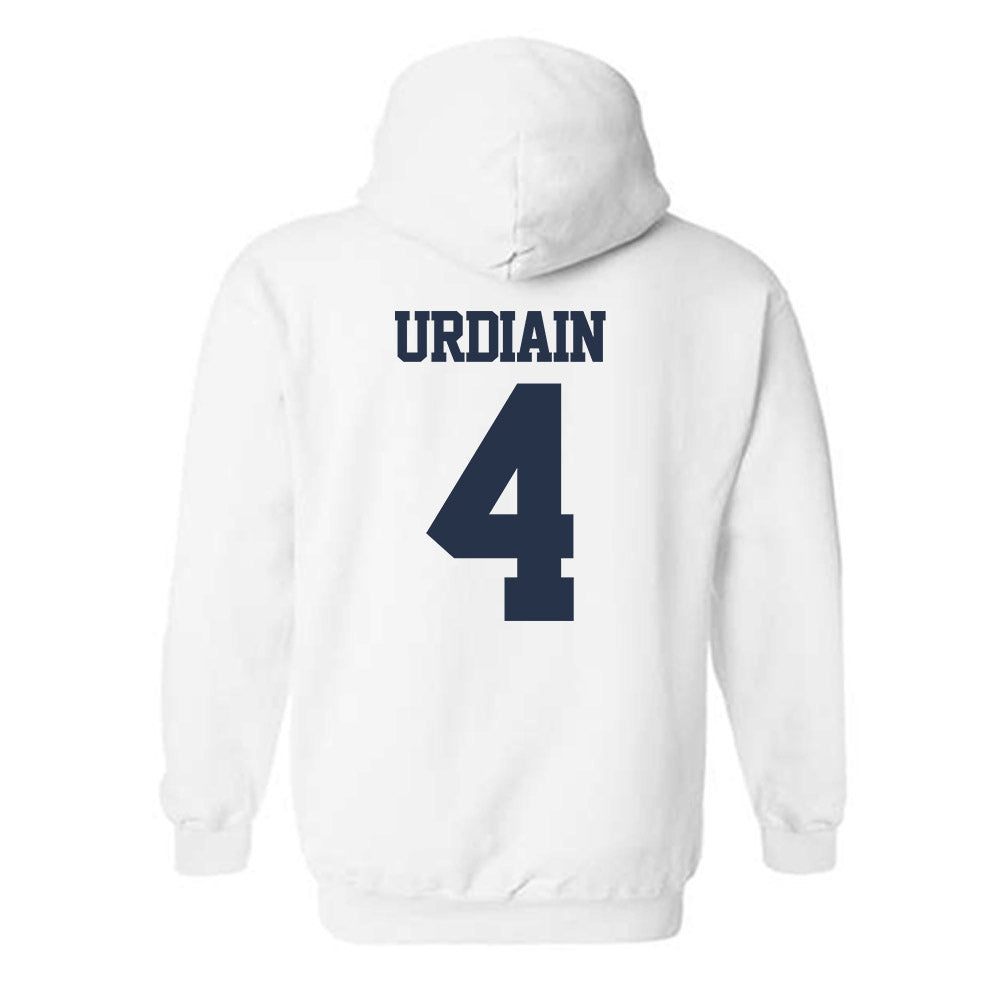 Georgia Tech - NCAA Women's Basketball : Leyre Urdiain - Classic Fashion Shersey Hooded Sweatshirt-1
