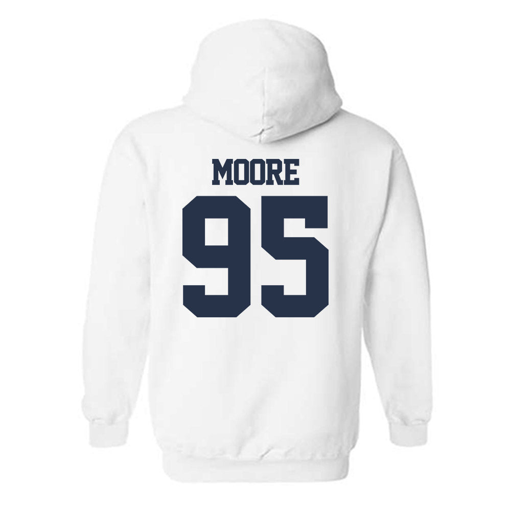 Georgia Tech - NCAA Football : Jason Moore - Classic Fashion Shersey Hooded Sweatshirt-1