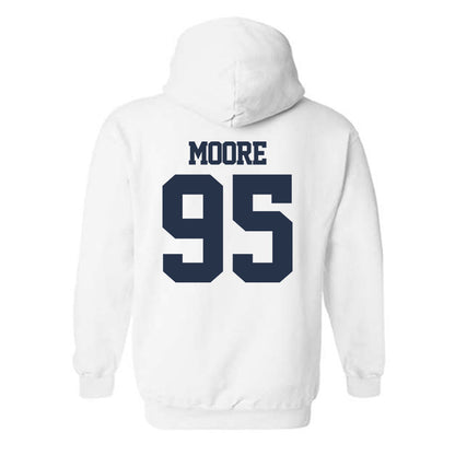 Georgia Tech - NCAA Football : Jason Moore - Classic Fashion Shersey Hooded Sweatshirt-1
