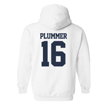 Georgia Tech - NCAA Football : Jaiven Plummer - Classic Fashion Shersey Hooded Sweatshirt-1