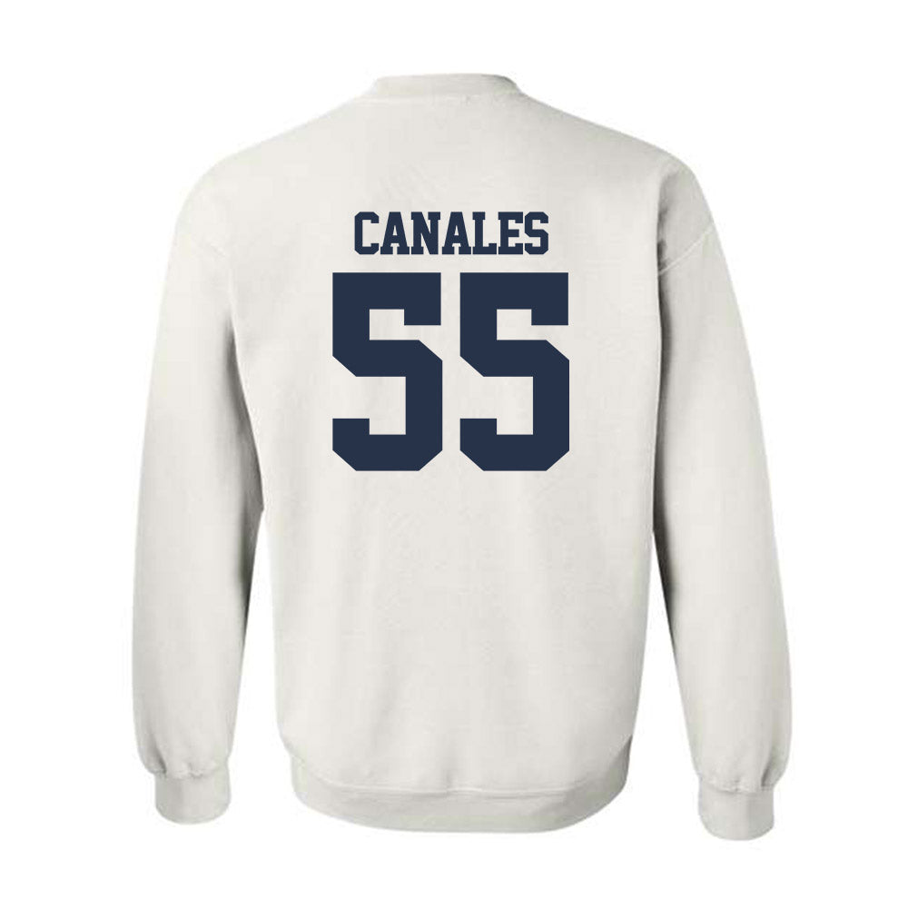 Georgia Tech - NCAA Football : Xavier Canales - Classic Fashion Shersey Crewneck Sweatshirt-1