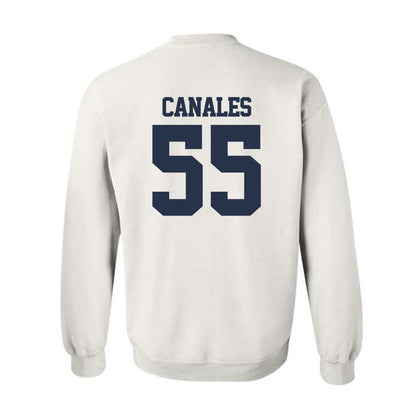 Georgia Tech - NCAA Football : Xavier Canales - Classic Fashion Shersey Crewneck Sweatshirt-1