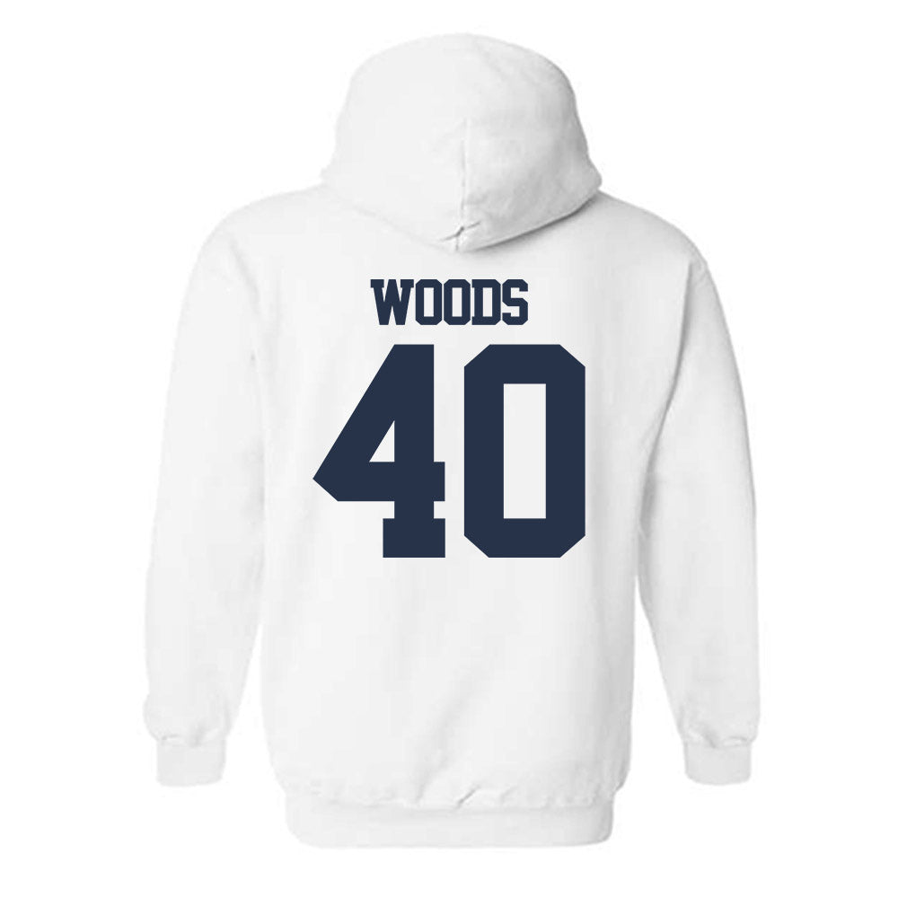 Georgia Tech - NCAA Football : Jordan Woods - Classic Fashion Shersey Hooded Sweatshirt-1