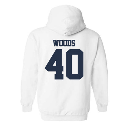 Georgia Tech - NCAA Football : Jordan Woods - Classic Fashion Shersey Hooded Sweatshirt-1