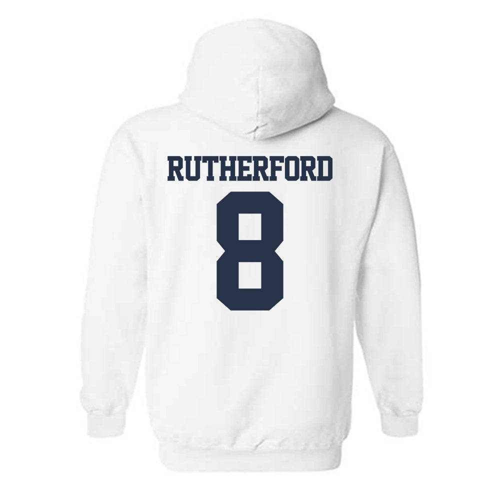 Georgia Tech - NCAA Football : Malik Rutherford - Classic Fashion Shersey Hooded Sweatshirt-1