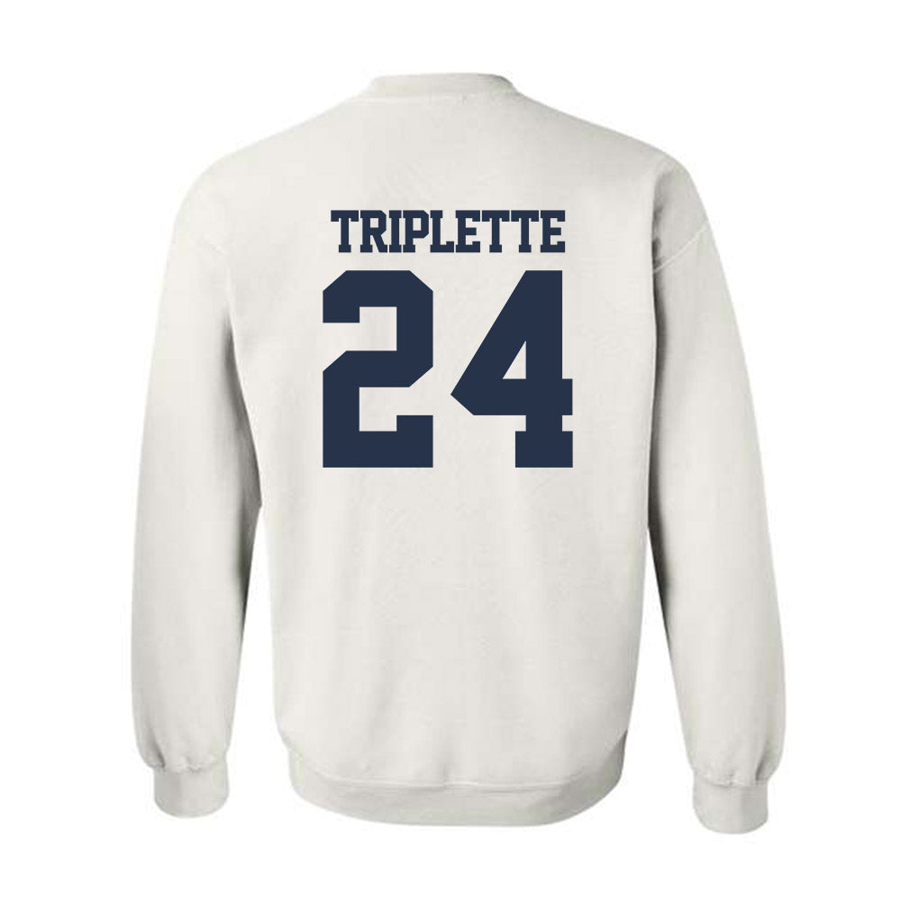 Georgia Tech - NCAA Football : Ronald Triplette - Classic Fashion Shersey Crewneck Sweatshirt-1
