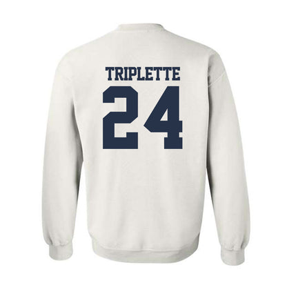 Georgia Tech - NCAA Football : Ronald Triplette - Classic Fashion Shersey Crewneck Sweatshirt-1