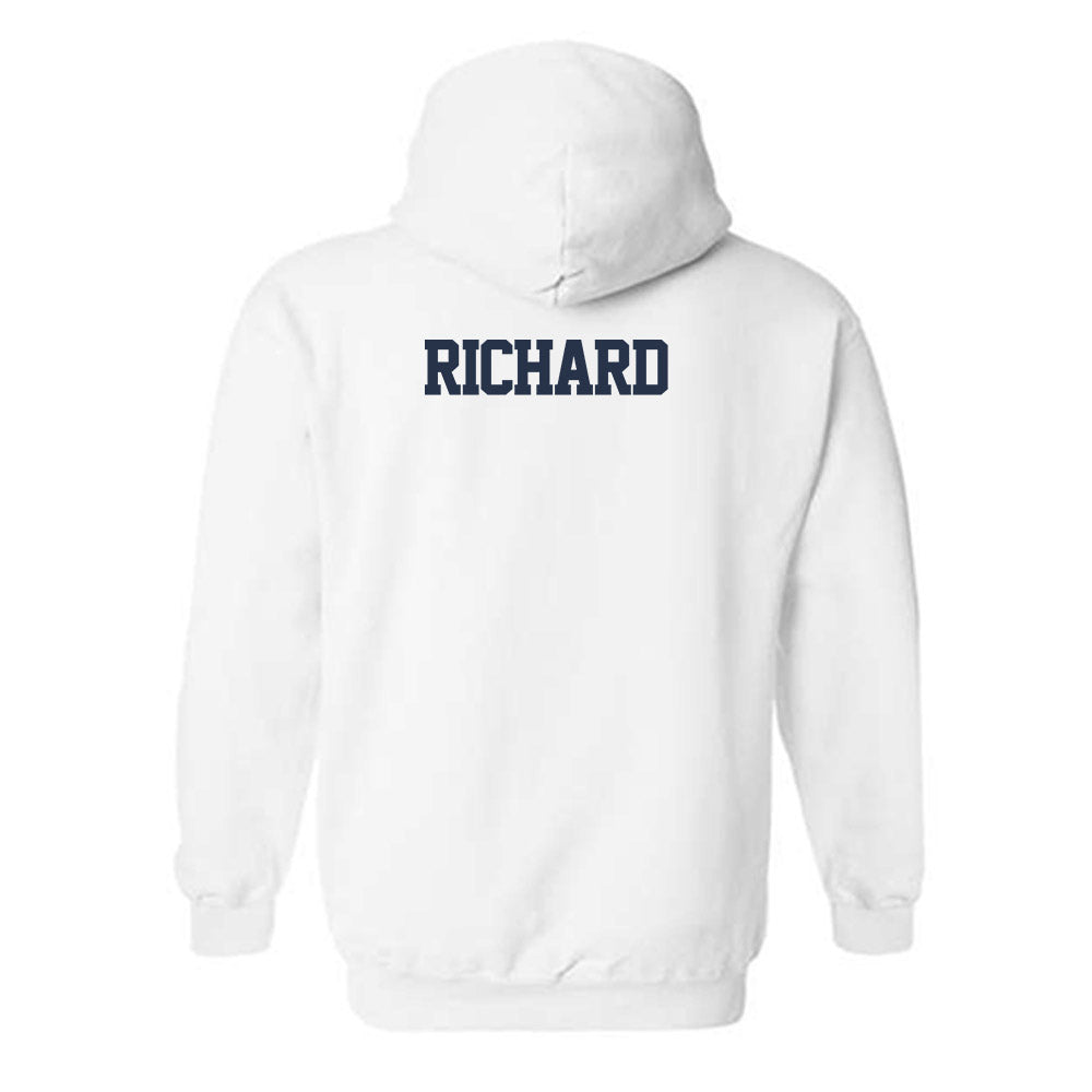 Georgia Tech - NCAA Women's Track & Field : Sophia Richard - Classic Fashion Shersey Hooded Sweatshirt-1