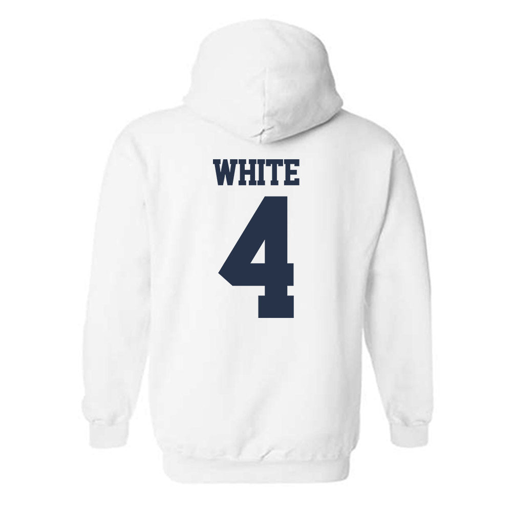 Georgia Tech - NCAA Football : Daiquan White - Classic Fashion Shersey Hooded Sweatshirt-1