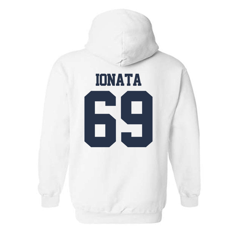 Georgia Tech - NCAA Football : Joseph Ionata - Classic Fashion Shersey Hooded Sweatshirt-1