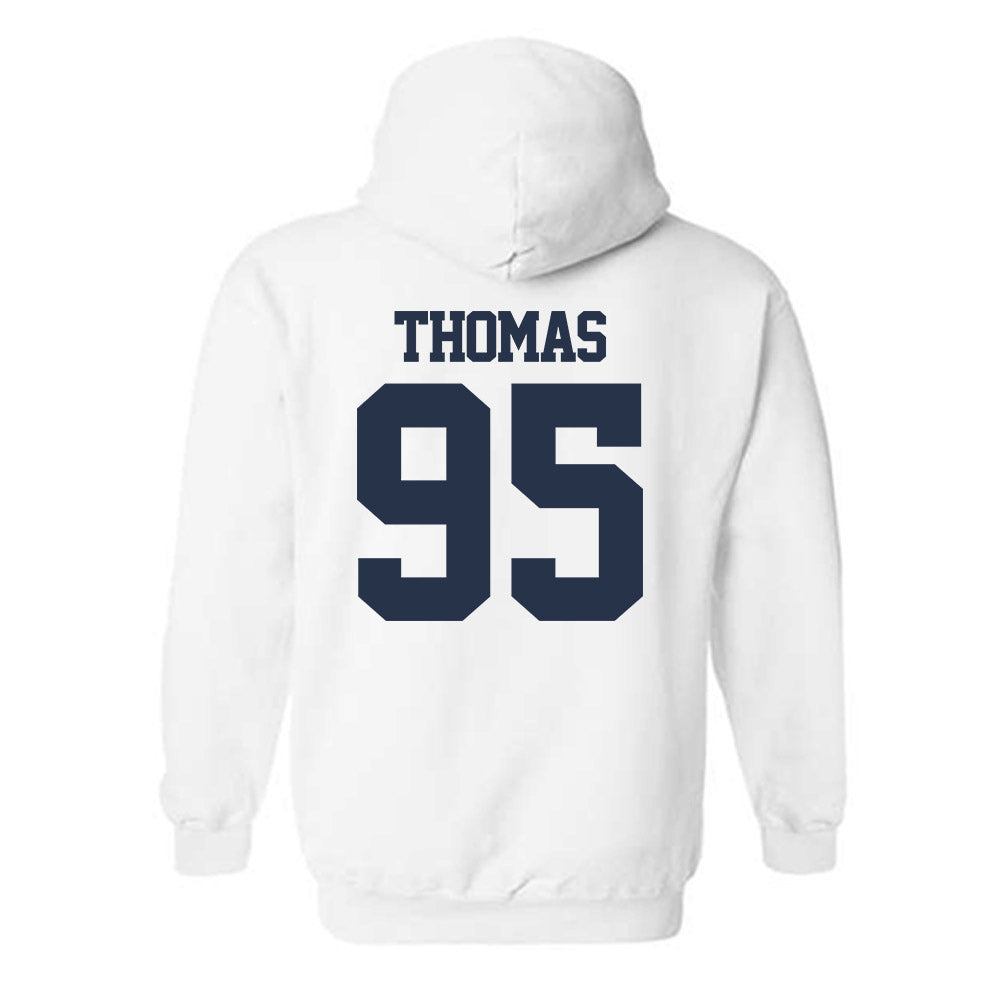 Georgia Tech - NCAA Football : Tawfiq Thomas - Classic Fashion Shersey Hooded Sweatshirt-1