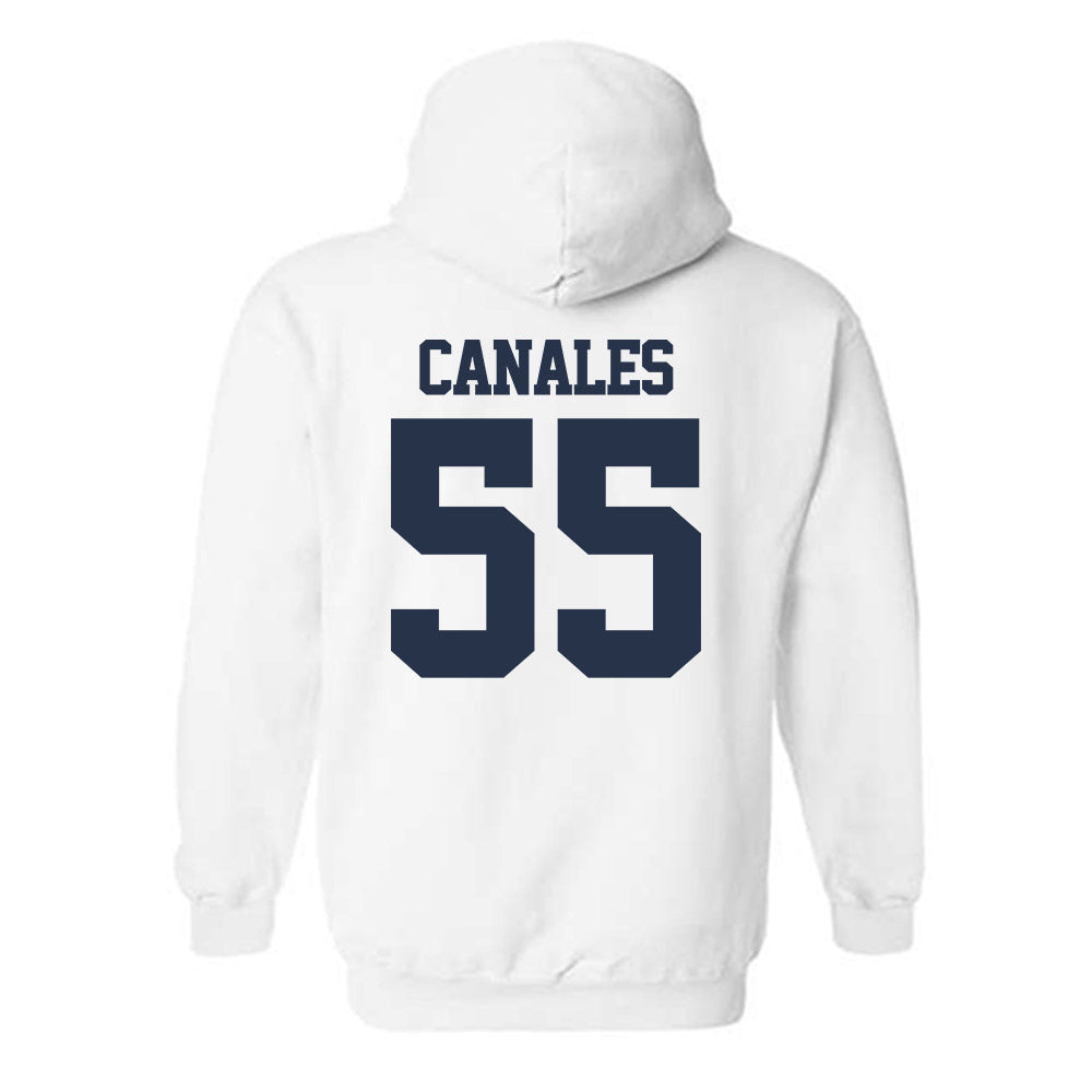 Georgia Tech - NCAA Football : Xavier Canales - Classic Fashion Shersey Hooded Sweatshirt-1