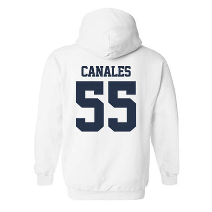 Georgia Tech - NCAA Football : Xavier Canales - Classic Fashion Shersey Hooded Sweatshirt-1