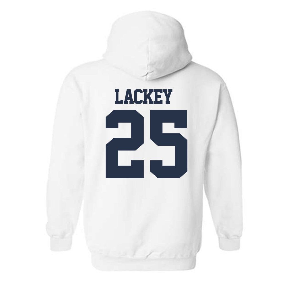 Georgia Tech - NCAA Baseball : Vahn Lackey - Classic Fashion Shersey Hooded Sweatshirt-1