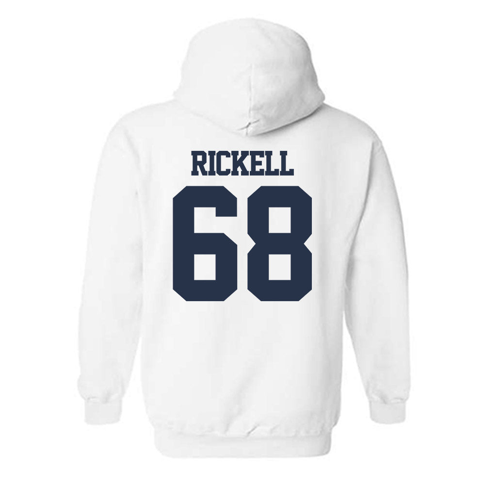 Georgia Tech - NCAA Football : Eli Rickell - Classic Fashion Shersey Hooded Sweatshirt-1