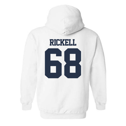 Georgia Tech - NCAA Football : Eli Rickell - Classic Fashion Shersey Hooded Sweatshirt-1