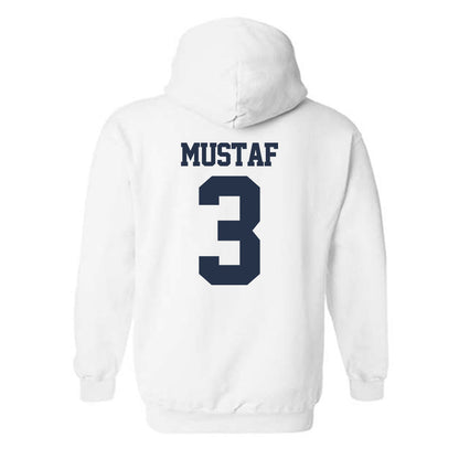 Georgia Tech - NCAA Men's Basketball : Jaeden Mustaf - Classic Fashion Shersey Hooded Sweatshirt-1