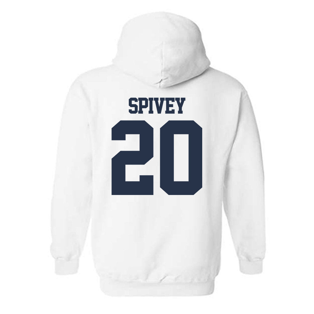 Georgia Tech - NCAA Baseball : Caden Spivey - Classic Fashion Shersey Hooded Sweatshirt-1