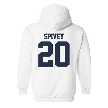 Georgia Tech - NCAA Baseball : Caden Spivey - Classic Fashion Shersey Hooded Sweatshirt-1