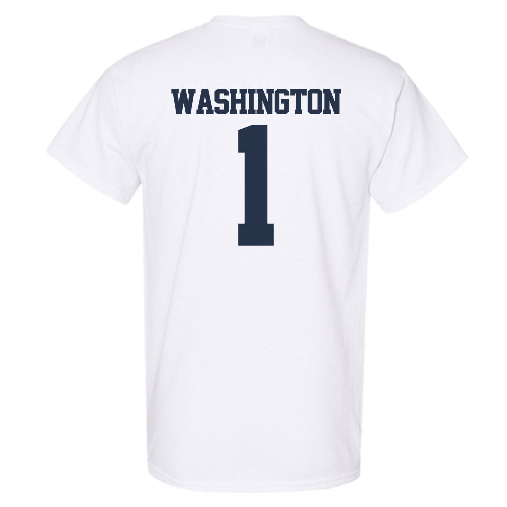 Georgia Tech - NCAA Men's Basketball : Lamar Washington - Classic Fashion Shersey T-Shirt-1