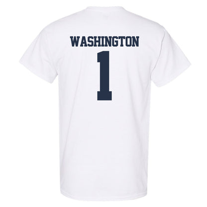 Georgia Tech - NCAA Men's Basketball : Lamar Washington - Classic Fashion Shersey T-Shirt-1