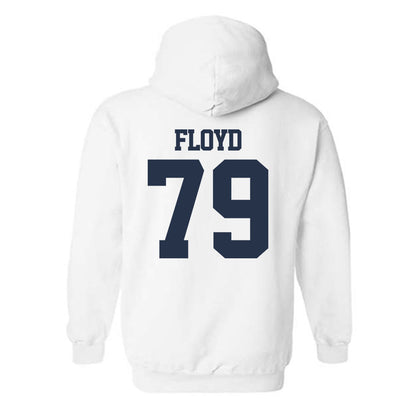 Georgia Tech - NCAA Football : Jordan Floyd - Classic Fashion Shersey Hooded Sweatshirt-1