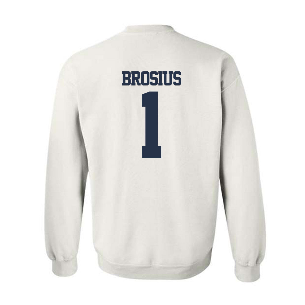 Georgia Tech - NCAA Baseball : Parker Brosius - Classic Fashion Shersey Crewneck Sweatshirt-1