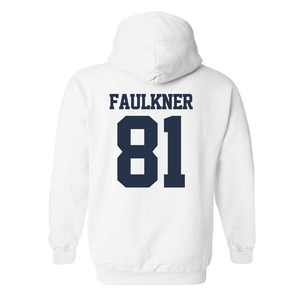 Georgia Tech - NCAA Football : Cal Faulkner - Classic Fashion Shersey Hooded Sweatshirt-1