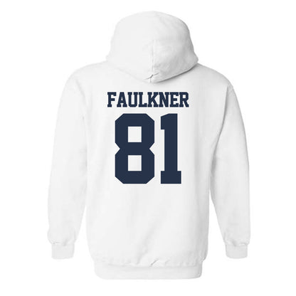 Georgia Tech - NCAA Football : Cal Faulkner - Classic Fashion Shersey Hooded Sweatshirt-1