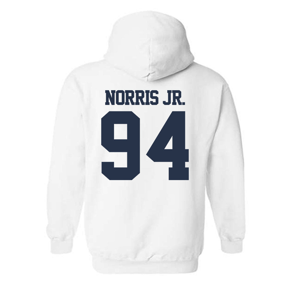 Georgia Tech - NCAA Football : Derry Norris Jr. - Classic Fashion Shersey Hooded Sweatshirt-1