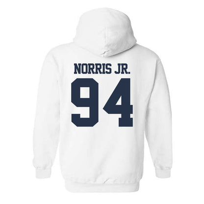 Georgia Tech - NCAA Football : Derry Norris Jr. - Classic Fashion Shersey Hooded Sweatshirt-1