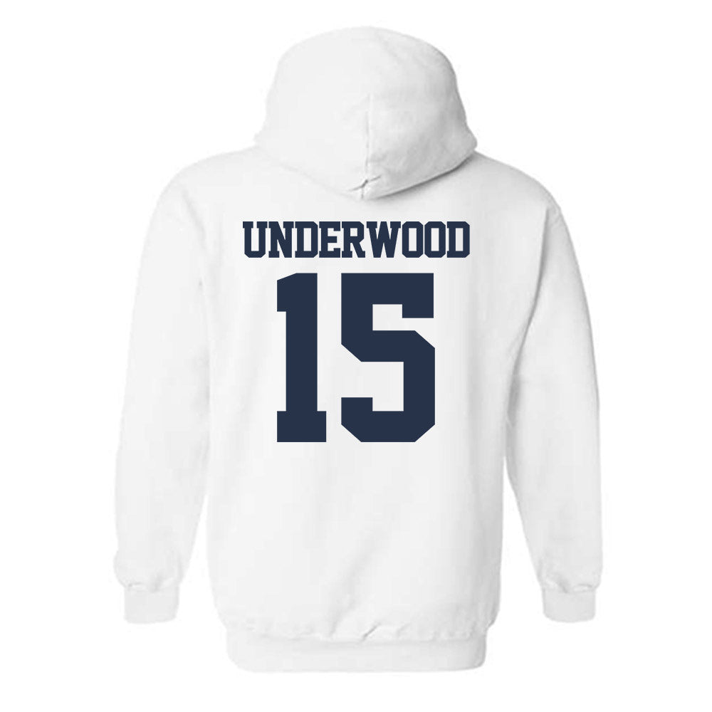 Georgia Tech - NCAA Baseball : Cooper Underwood - Classic Fashion Shersey Hooded Sweatshirt-1