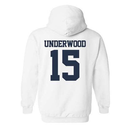 Georgia Tech - NCAA Baseball : Cooper Underwood - Classic Fashion Shersey Hooded Sweatshirt-1