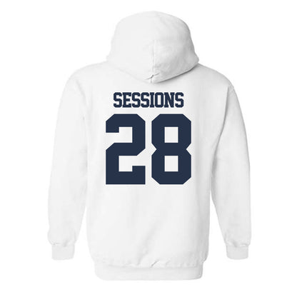 Georgia Tech - NCAA Football : Elgin Sessions - Classic Fashion Shersey Hooded Sweatshirt-1