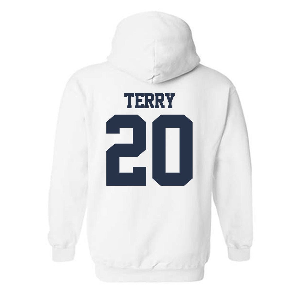 Georgia Tech - NCAA Football : Jaedyn Terry - Classic Fashion Shersey Hooded Sweatshirt-1