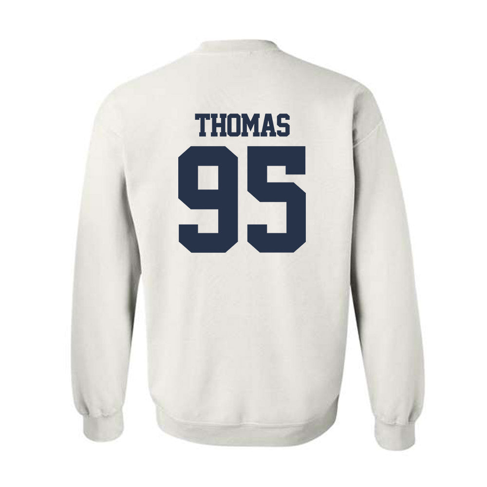 Georgia Tech - NCAA Football : Tawfiq Thomas - Classic Fashion Shersey Crewneck Sweatshirt-1