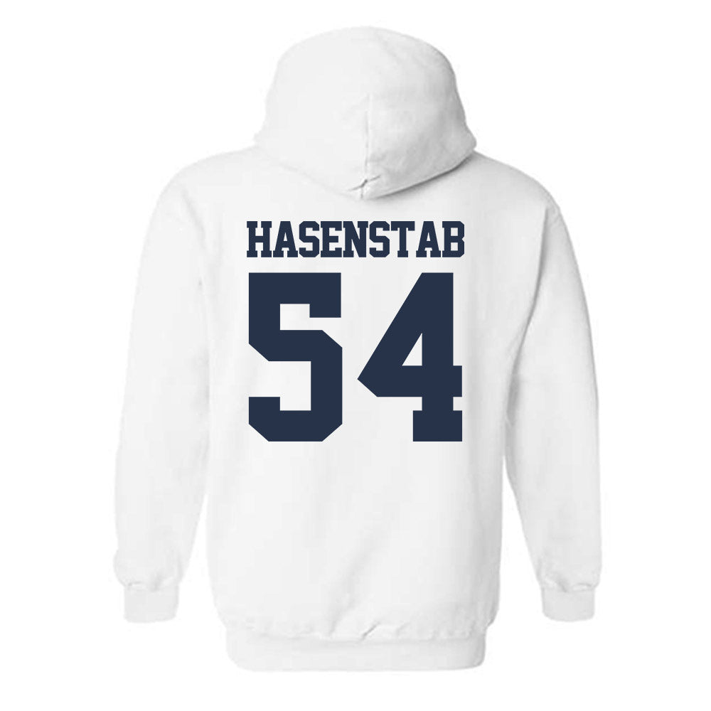 Georgia Tech - NCAA Baseball : Riley Hasenstab - Classic Fashion Shersey Hooded Sweatshirt-1